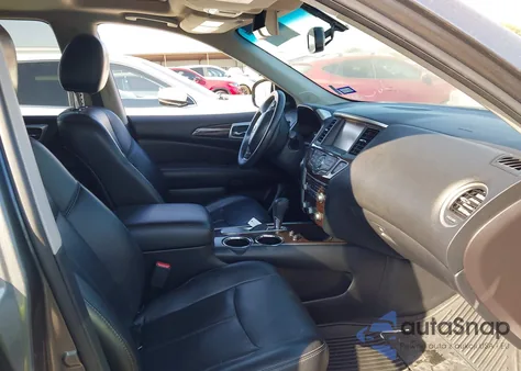 2015 Nissan Pathfinder Platinum from USA, damaged, VIN 5N1AR2MN3FC687084